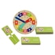 thumbnail image 3 of Reloj de aprendizaje de madera Material didáctico Montessori educativo para la sala de actividades de enseñanza, 3 of 9
