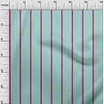thumbnail image 2 of oneOone Cotton Cambric Aquamarine Fabric Pin Stripe Quilting Supplies Print Sewing Fabric By The Yard 56 Inch Wide, 2 of 4