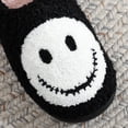 thumbnail image 4 of ZELAND Halloween Pumpkin Ghost Warm Winter House Slippers for Couples - Unisex Thick Sole Indoor Cotton Shoes, 4 of 4