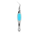 thumbnail image 1 of ruzhgo Tweezers Crafts Crossing Lock Stainless Steel Reverse Clamp Curved Nail Art Hair Tool for Decoration Electronics Laboratory Matte Matte, 1 of 6