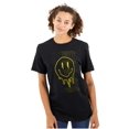 thumbnail image 3 of Trippy Melting Dripping Happy Face Men's Graphic T Shirt Tees Brisco Brands S, 3 of 6