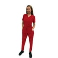 thumbnail image 4 of Fubu Women's Slim Fit High Waisted Jogger Yoga Scrub Pant Medical Nursing Uniform, 4 of 7