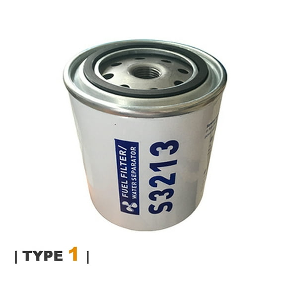 TYPE 1-Outboard Marine Boat Fuel Filter, Diesel Fuel Water Separator, Racor Marine Engine, S3213, 35604941, 35809097