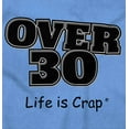 thumbnail image 2 of Over 30 Birthday Funny Ironic Novelty Men's Graphic T Shirt Tees Brisco Brands S, 2 of 6