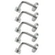 thumbnail image 4 of 5 soportes profesionales de acero inoxidable sólido para pasamanos de pared., 4 of 5