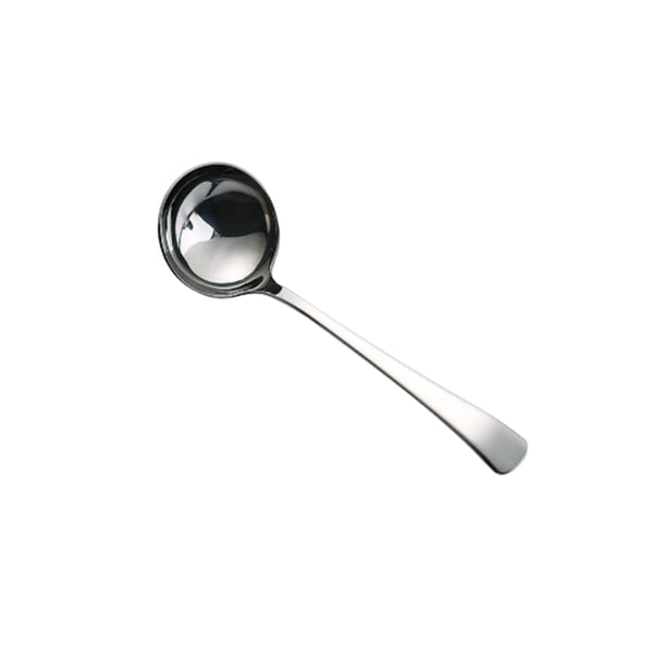 Toystoory Cucharas de café y té de acero inoxidable con mango largo, cuchara para sopa, postre, crema, cucharón de cocina, vajilla, Type3 NO3