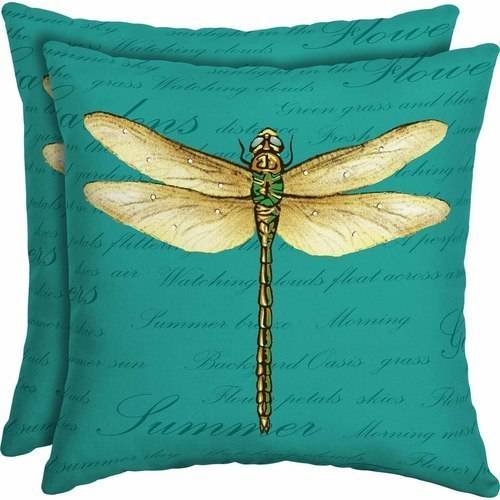 Mainstays Outdoor Pillow Dragonfly