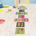 thumbnail image 3 of Cartoon Number Jumping Game Floor Stickers for Teens Room Boys Girls Room Decor PVC Animal, 3 of 4