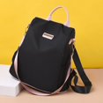thumbnail image 5 of Mochila Oxford de alta calidad para mujer, mochila negra y gris, nueva mochila escolar de diseño para mujer, bolso de hombro impermeable para viajes y ocio, 5 of 5