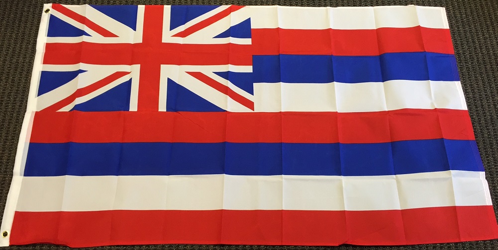 Hawaii Flag Hawaiian Islands Banner HI State Banner New Indoor Outdoor 3x5 Foot