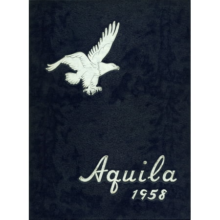 (Custom Reprint) Yearbook: 1958 Lutheran East High School - Aquila Yearbook (Harper Woods MI)