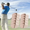 thumbnail image 2 of Juego de fundas para cabezas de hierro de golf, de poliuretano protector, ligeras y duraderas. rosa pequeño, 2 of 9