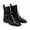 Black Leather, variant on Women's Tanner Copper Ankle Boot 8.5M