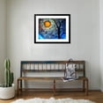 thumbnail image 4 of Blue Essence, Botanical Framed Art Print Wall Art by Megan Aroon Duncanson, 4 of 5