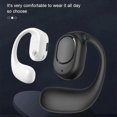 thumbnail image 4 of Auriculares deportivos Bluetooth Open Ear con batería de 90 mAh para micrófono (negros), 4 of 7