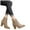Black, variant on Oyedens High Heels Dress Boots for Women Ladies Fashion Block Pumps Ankle Booties Autumn Fall Shoes