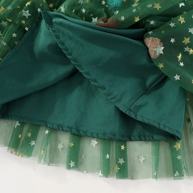 green tulle christmas tree dress The tulle Christmas tree dress is at the top of the list! We don't usually get a tree or decorate the house until after Thanksgiving, but I do like to get