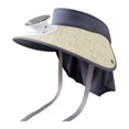 thumbnail image 4 of Solar Powered Wide Brim Outdoor Hat With Integrated Ventilation Fan for Summer Leisure Activities, 4 of 5