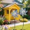 thumbnail image 4 of Reflective Windmill Bird for Courtyards and Gardens | Wind with Reflective Print and Durable Polyester Construction 2PCS, 4 of 5