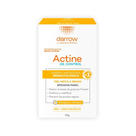 Barra Limpiadora Dermatológica Darrow Actine Oil Control