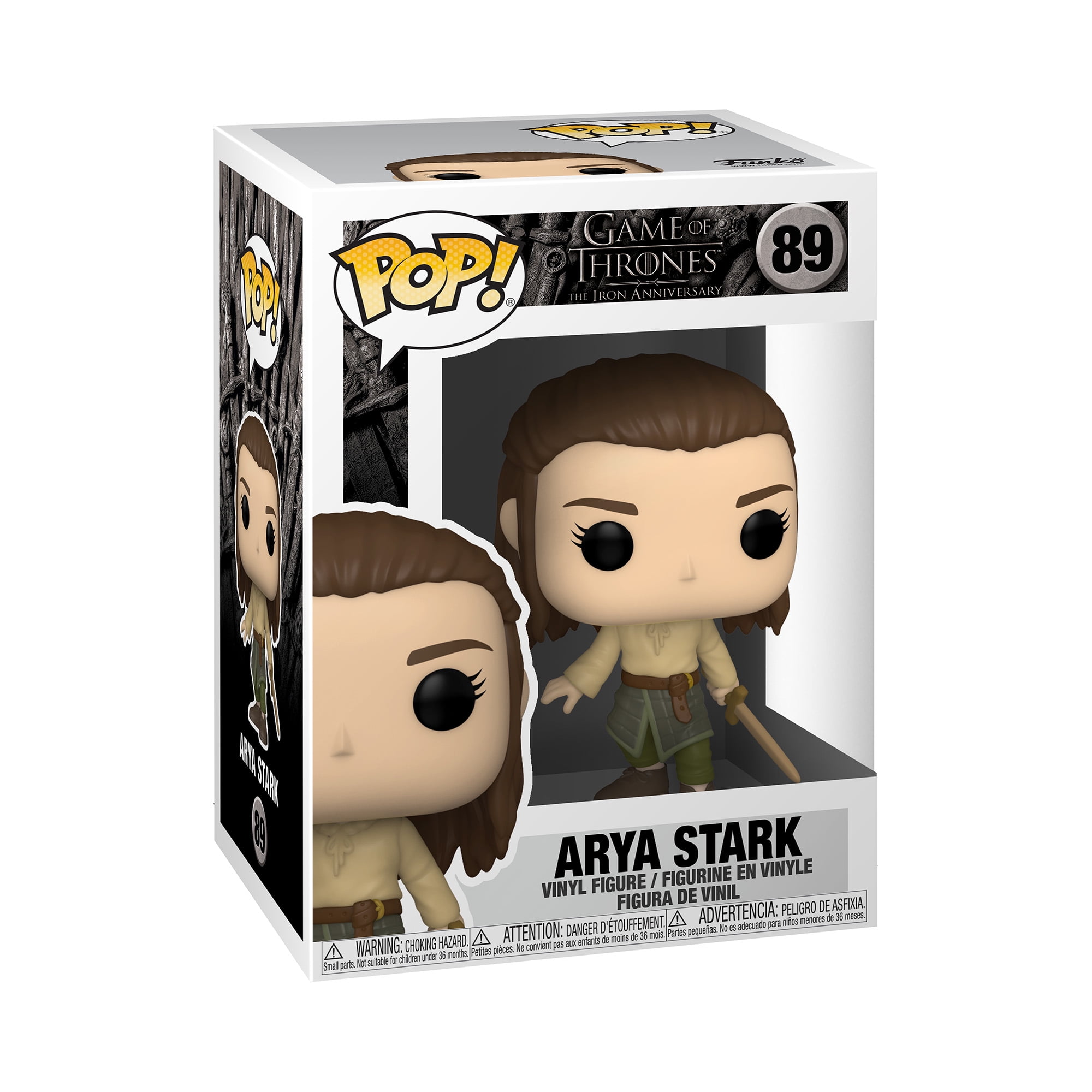 Pop Game of Thrones Arya with Two Headed Spear Vinyl Figure 並行輸入 : Funko Bitty Pop! Game Of Thrones - Ned Stark, Arya
