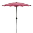 thumbnail image 4 of Northlight 8.85ft Outdoor Patio Lotus Umbrella with Hand Crank, Pink, 4 of 6