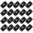 thumbnail image 1 of unbranded 20Ud Adhesivas Negras Con Pivote De Acero Para Muebles Y Electrodomésticos, 1 of 6