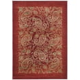 thumbnail image 3 of SAFAVIEH Lyndhurst Julia Traditional Floral Area Rug, Red/Multi, 5'3" x 7'6", 3 of 6