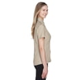 thumbnail image 4 of Harriton Ladies' Barbados Textured Camp&nbsp;Shirt - M560W, 4 of 4