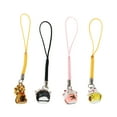 thumbnail image 1 of Shisuyan 4 Pcs Porte-Clés Chat de Fortune, Ornements Suspendus Design Chat de Fortune, 1 of 8