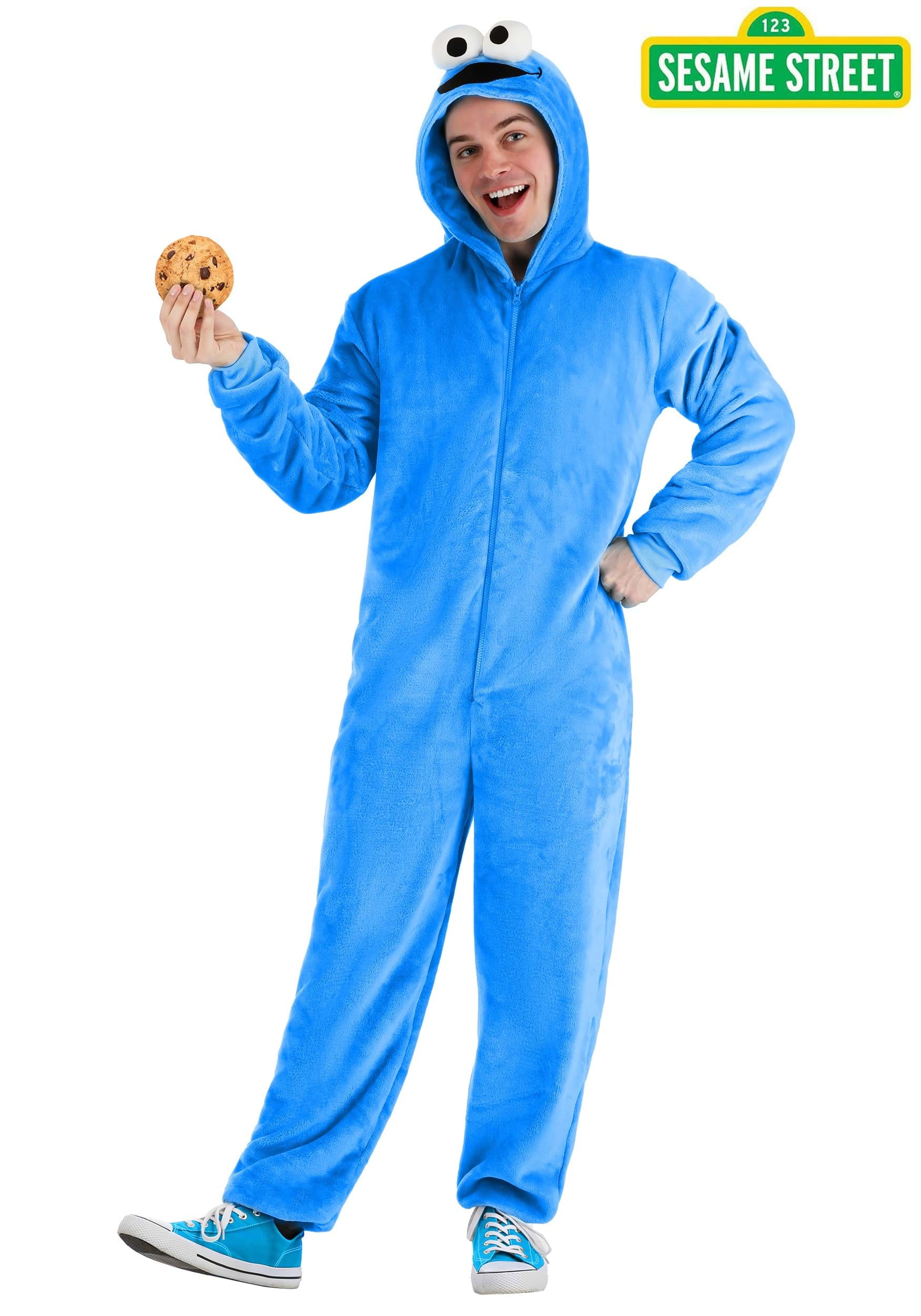 Cookie Monster Sesame Street One Piece Walmart