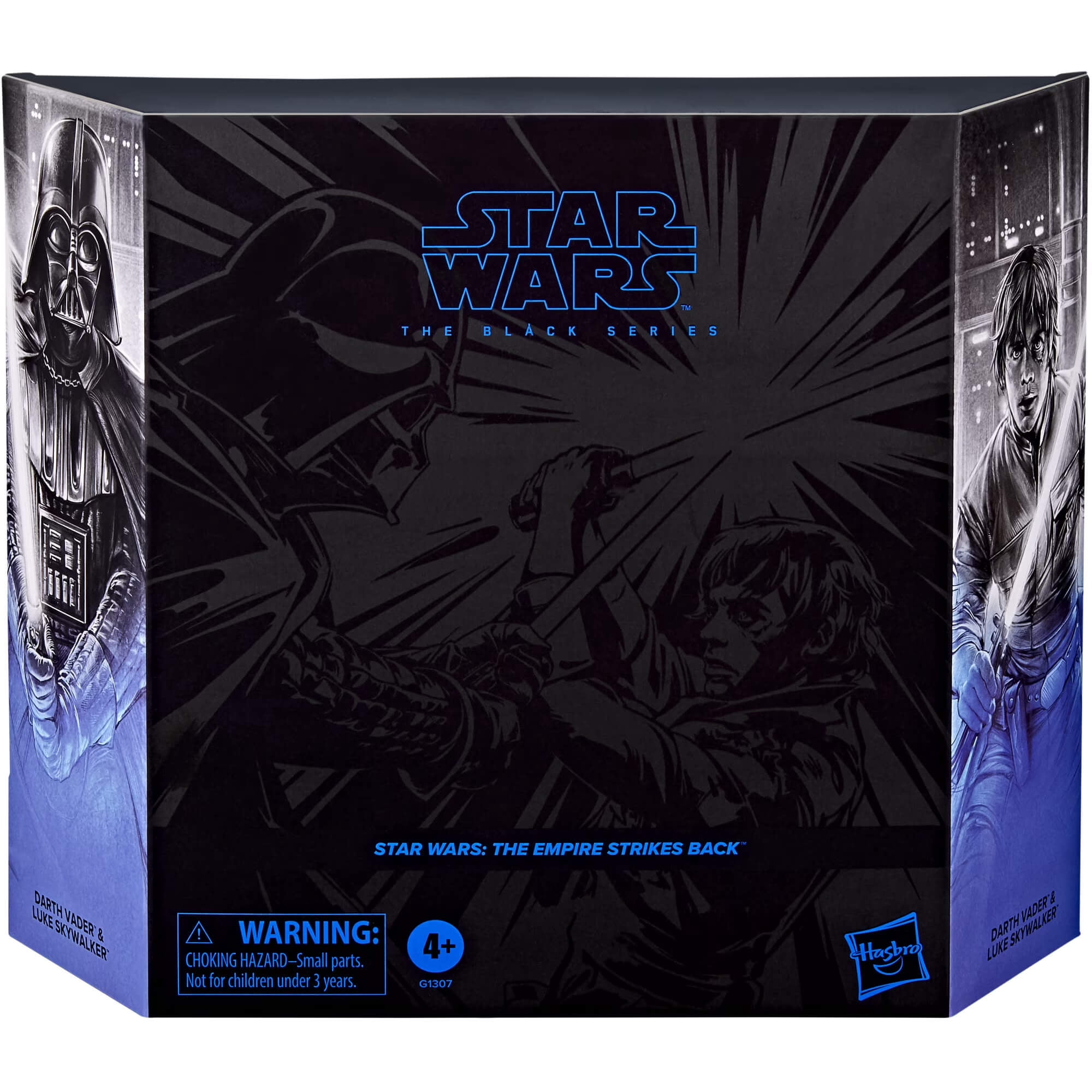 Hasbro Collectibles - Star Wars: The Empire Strikes Back - Black Series - Darth Vader & Luke Skywalker Action Figure 2-Pack (NON-MINT PACKAGE)