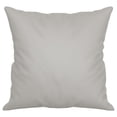 thumbnail image 2 of vidaXL Throw Pillows 2 pcs Light Grey 40x40 cm Microfibre Fabric, 2 of 4