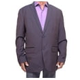 thumbnail image 2 of Inc International Concepts Men's Bottom Front Regular Fit Wine Blazer Size L, 2 of 4