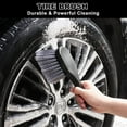 thumbnail image 6 of 9Pcs Car Wheel & Tire Brush Kit, Wheel Cleaner Brush, Soft-bristled Rim Brush, Car Drying Towel (36"x 24"), Tire Shine Applicator Pad, Car Wash Mitt, 6 of 7