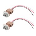 thumbnail image 2 of 2 Pcs Turn Signal Socket and Pigtail Connector Fit for Fiesta Focus F150 Lincoln Mercury 2003-2019 with Wire Harness Replace 2U5Z13411SA YF1Z13411CA, 2 of 7