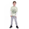 thumbnail image 5 of Star Wars The Mandalorian Boys Cosplay Hoodie and Joggers, 2-Piece Outfit Set, Sizes 4-10, 5 of 10