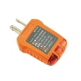 thumbnail image 2 of Probador De Tomacorriente Klein Naranja 110/125V, 2 of 3