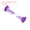 Purple, variant on Uxcell 3 Minute Sand Timer, 10pack Small Sandy Clock, Count Down Sand Glass Red