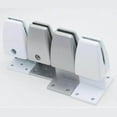 thumbnail image 1 of thinsony Office Partition Bracket Divider Clamp Holder Clips T type Matte White, 1 of 8