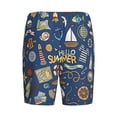 thumbnail image 7 of Daiia Marine Nautical Mens Woven Stretch Pajama Short,Short Pajama Pants-3X-Large, 7 of 7