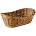 thumbnail image 2 of Oval Wicker Woven Polypropylene Basket Bread Roll Basket Serving Basket for Food Fruit Cosmetic Storage Tabletop and Bathroom, Kitchen Organizer, 2 of 7
