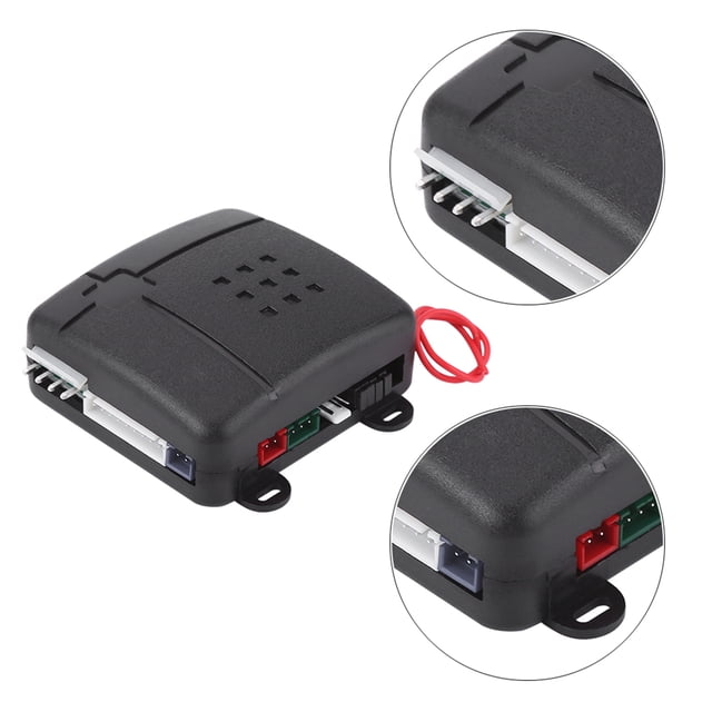 Sistema de protección de seguridad con alarma universal para automóvil Entrada sin llave con 2 controles remotos Sirena