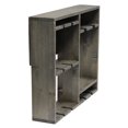thumbnail image 2 of Botellero Elegant Designs HG1020-RGY, soporte de madera y cristal, 2 of 8