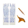 thumbnail image 1 of CSChome Acupoint Socks 1 Set Massage Mid-calf Serenity Steps Legible Foot Acupuncture Point Elastic Massage, 1 of 7