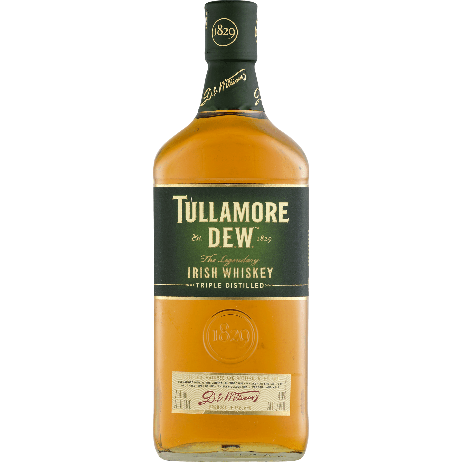 Personalised TULLAMORE DEW your message Engraved Whisky//Tumbler Gift Glass-78