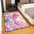 thumbnail image 2 of Erosebridal Cartoon Axolotl Area Rugs For Living Room 5x7, Girls Home Decor, Luxury, 2 of 5