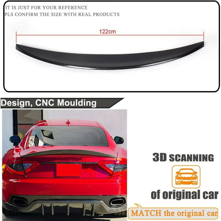 Liberty Walk LB-WORKS Rear Diffuser for M145 Maserati GranTurismo Car Rear Diffuser Lip Compatible For Maserati GranTurismo Converti