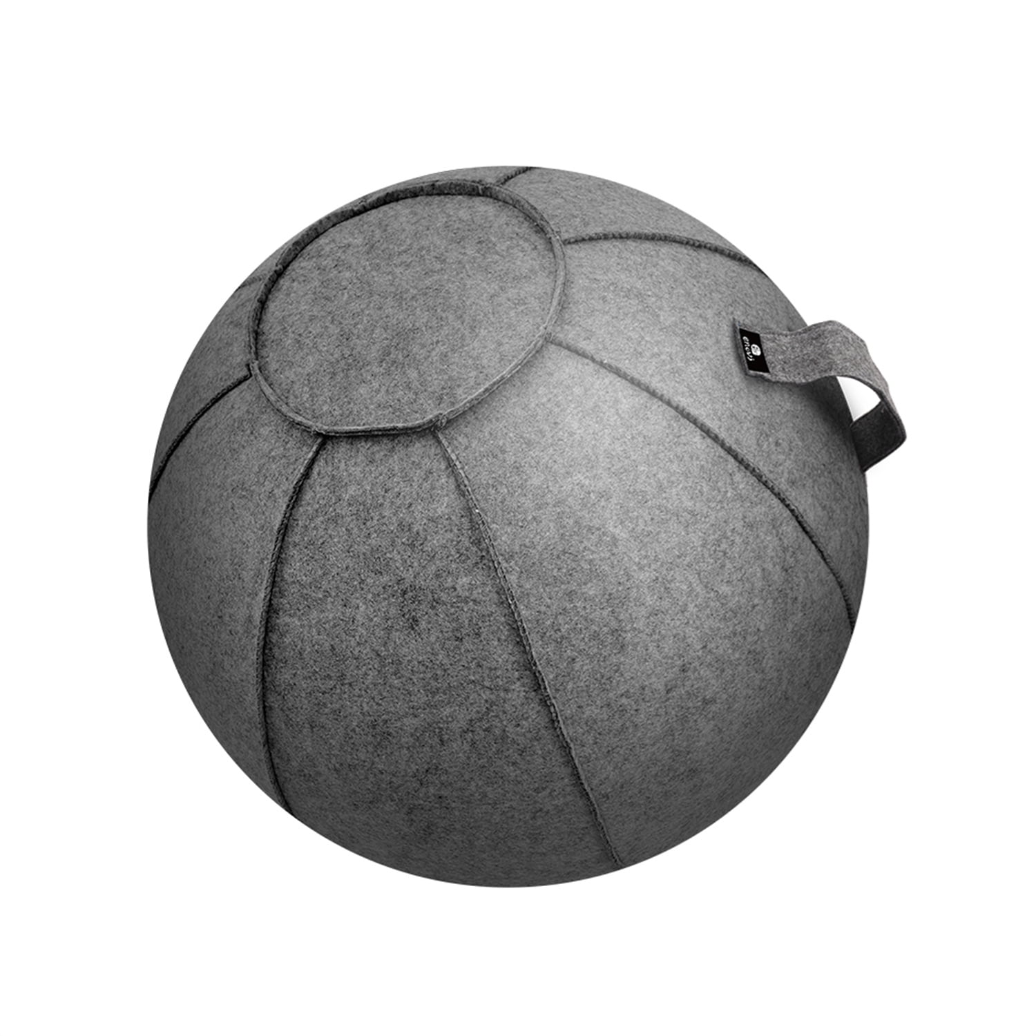 Enovi Lite Ball Chair, Yoga Ball Exercise Ball with Slipcover for Home