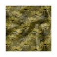thumbnail image 1 of Floral Decorative Napkins Set of 4, Repeated Blooming Flowers in Earth Tones, Silky Satin Fabric for Brunch Dinner Party, 18", Fawn Green Brown, by Ambesonne, 1 of 2